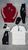Мужской костюм Adidas 5в1 красный Набор Адидас Кофта на змейке Штаны Шорты Футболка Кепка Хар-44 фото