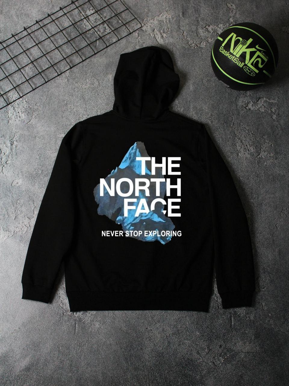 Чоловіче худі The North Face чорне Кофта ТНФ з капюшоном