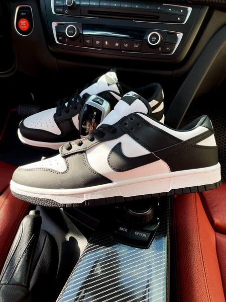 Чоловічі кросівки Nike Dunk білі з чорним Кеди Найк Данк Скр-DLS031203-ТА фото