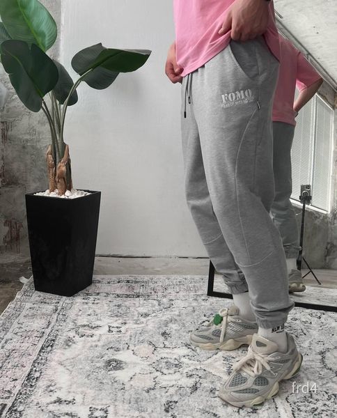 Мужские спортивные штаны серые Smm-frd4 фото