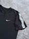 Мужской летний костюм Nike белый Комплект Найк Футболка Шорты с лампасами Pav-1000б фото 8