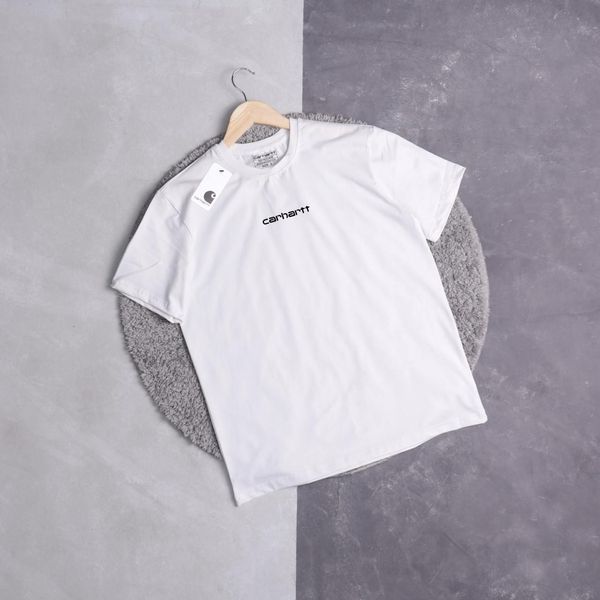 Футболка чоловіча Carhartt біла Теніска Кархарт Ads-245 фото