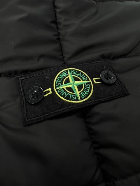 Мужская жилетка Stone Island черная Безрукавка Стон Айленд Хар-548 фото