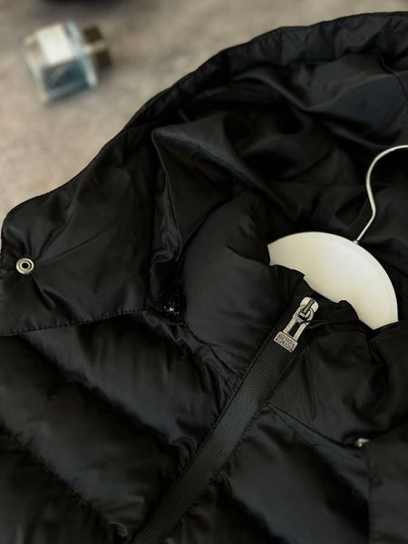 Чоловічий жилет Stone Island з капюшоном чорний Безрукавка Стон Айленд весняна Моло-ST1 фото