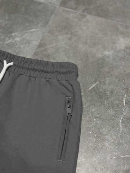 Мужские спортивные штаны Adidas серые Брюки Адидас на резинке Моло-54NE фото