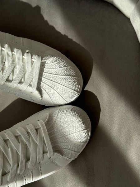 Женские кроссовки Adidas Superstar классические белые Адидас Суперстар Arm-F_dd223 фото