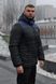 Мужская зимняя куртка Nike синяя с черным Пуховик Найк с капюшоном Intr-1592560834 фото 4