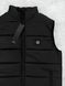 Мужская жилетка Stone Island черная Безрукавка Стон Айленд Хар-548 фото 4