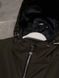 Мужская ветровка Stone Island с патчем хаки Куртка Стон Айленд из плащевки Моло-SN102 фото 5