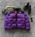 Зимова куртка The North Face фіолетова оверсайз Пуховик ТНФ Arm-TN3 4 фото 5