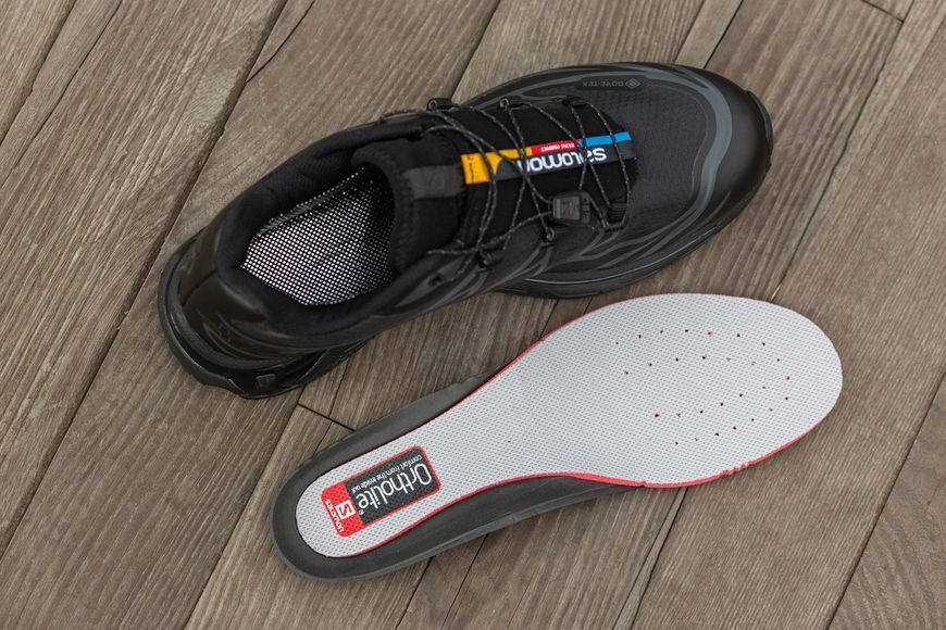 Мужские термокроссовки Salomon XT-6 Gore-Tex черные Inter-1910 фото