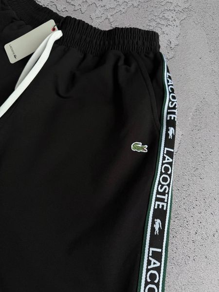 Мужские шорты Lacoste черные Хар-892 фото