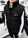 Мужская жилетка Nike черная без капюшона Безрукавка Найк из плащевки Мой-15 фото 2