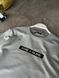 Мужской свитшот Stone Island серый Кофта Стон Айленд без капюшона Моло-63-6 фото 4