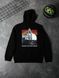 Мужское Худи The North Face черное Кофта ТНФ с капюшоном Ads-166 фото 1