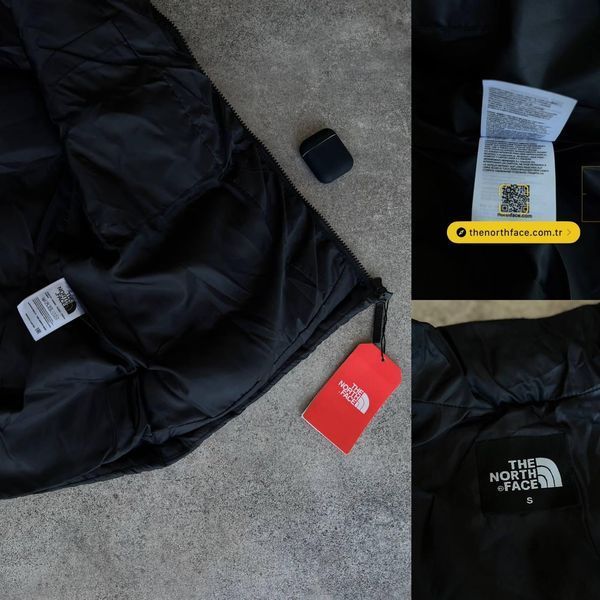 Мужская жилетка The North Face без капюшона черная Безрукавка ТНФ из плащевки Моло-TNF60 фото