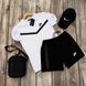 Чоловічий літній костюм Nike Tech чорний Sta-219 (коп1) фото 3
