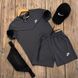 Чоловічий літній костюм Nike Tech чорний Sta-219 (коп1) фото 4