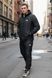 Чоловічий зимовий спортивний костюм The North Face чорний флісовий Комплект ТНФ плюшевий Will-Т0086 фото 1