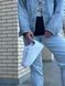 Мужские кроссовки Nike Air Force Low кожаные белые Найк Аир Форс весенние Arm-NAF1 (коп3) фото 4