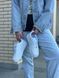 Мужские кроссовки Nike Air Force Low кожаные белые Найк Аир Форс весенние Arm-NAF1 (коп3) фото 1