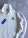 Чоловічий зимовий спортивний костюм Adidas 3в1 білий Набір Адідас Костюм Жилетка без капюшона Хар-705 фото 3