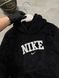 Чоловічий зимовий худий Nike плюшеве коричневое Кофта тедді Найк з капюшоном Моло-63KK фото 4