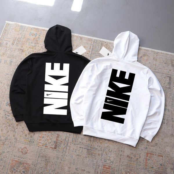 Мужское худи Nike черное с принтом Толстовка Найк с капюшоном Ads-389 фото