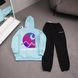 Чоловічий зимовий спортивний костюм Carhartt чорний Комплект Кархарт Худі Штани плащівка Ads-553 фото 3