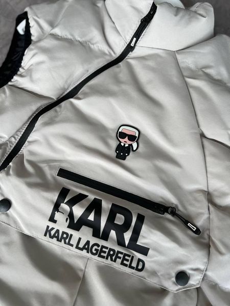 Чоловічий жилет Karl Lagerfeld молочний Безрукавка Карл Лагерфельд весняна осіння Моло-85-33 фото