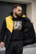 Мужская жилетка Nike без капюшона черная с желтым Безрукавка Найк весенняя осенняя Intr-1620128819 фото 3