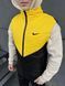 Мужская жилетка Nike без капюшона черная с желтым Безрукавка Найк весенняя осенняя Intr-1620128819 фото 7