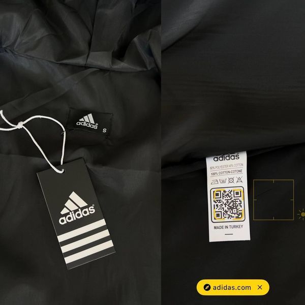 Чоловіча ветровка Adidas сіра з капюшоном Куртка Адідас з плащової тканини демісезонна Моло-Nik46 фото