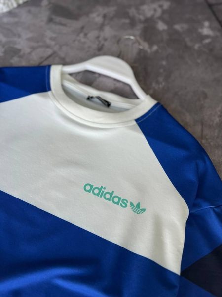 Футболка чоловіча Adidas синя спортивна Теніска Адідас Моло-12-2R фото