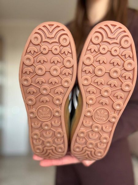 Женские кроссовки Adidas Gazelle на платформе замшевые чёрные Адидас Газели Arm-Gaz_0284 фото