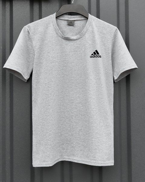 Мужская футболка Adidas серая Тенниска Адидас Intr-9757986427 фото
