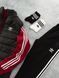 Мужской костюм Adidas 3в1 красный Комплект Адидас Кофта на змейке Штаны Жилетка Хар-78 фото 3