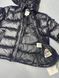 Мужской зимний пуховик Moncler черный Куртка Монклер с капюшоном Arm-Mon13/Hub-30 фото 2