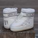 Женские зимние дутики Moon Boot белые In-3028 фото 3