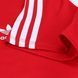 Чоловіча футболка Adidas червона зі смугами Адідас із лампасами Хар-176 фото 7