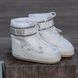 Женские зимние дутики Moon Boot белые In-3028 фото 4
