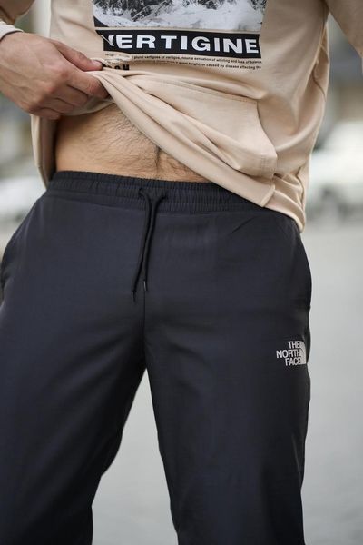 Чоловічі спортивні штани The North Face з плащової тканини чорні Брюки ТНФ Intr-1615452987 фото