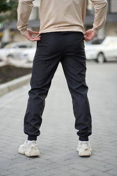 Чоловічі спортивні штани The North Face з плащової тканини чорні Брюки ТНФ Intr-1615452987 фото