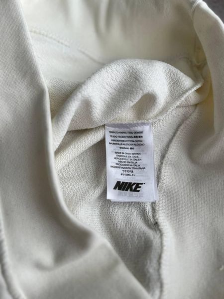 Мужская кофта Nike без капюшона белая Свитшот Найк Моло-7677 фото