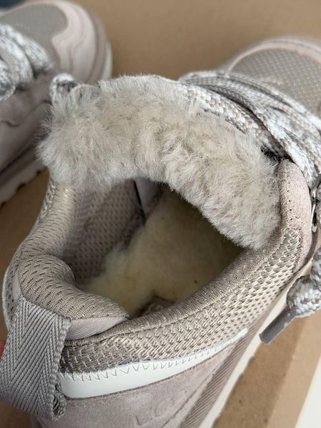 Жіночі зимові кросівки UGG Lowmel Sneaker сірі Las-2071 фото