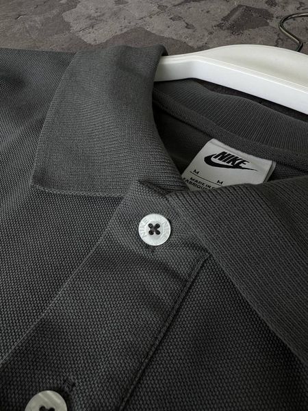 Мужская футболка Поло Nike серая Тенниска Найк моло-NE4 фото