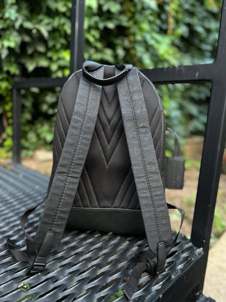 Рюкзак Louis Vuitton черный в клетку Сумка кассический Луи Виттон Cap-141 фото