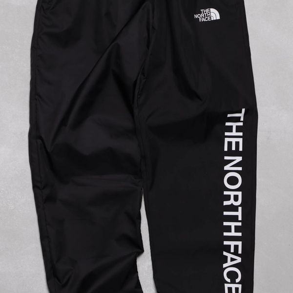 Чоловічі штани The North Face чорні Брюки ТНФ з плащівки на резинці Ads-196 фото