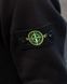 Мужской зимний спортивный костюм Stone Island черный Комплект Стон Айленд с капюшоном Хар-162 фото 12
