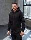 Мужской зимний спортивный костюм Stone Island черный Комплект Стон Айленд с капюшоном Хар-162 фото 8
